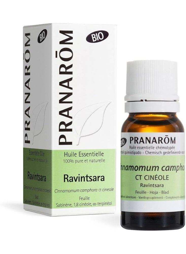 PRANAROM Pranarôm Bio Essential Oil Ravintsara (Cinnamomum camphora CT cineole) 10 ml - Image 3